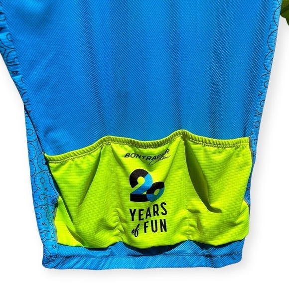 🌻Trek Travel Bontrager 20th Anniversary Fitted Cycling Jersey Men's Size Small - Picture 7 of 9